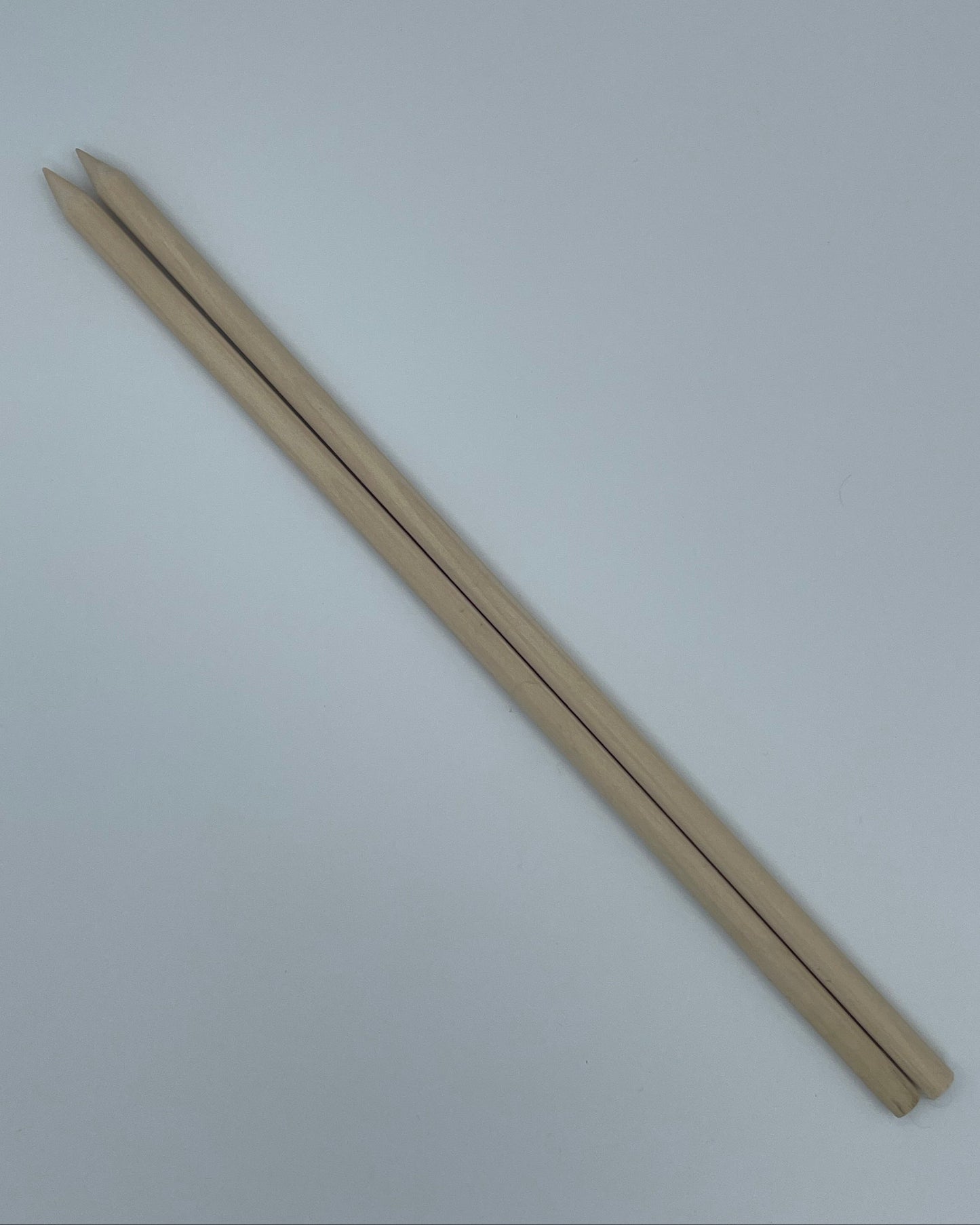 Hardwood Knitting Needles 16" 11.1 mm