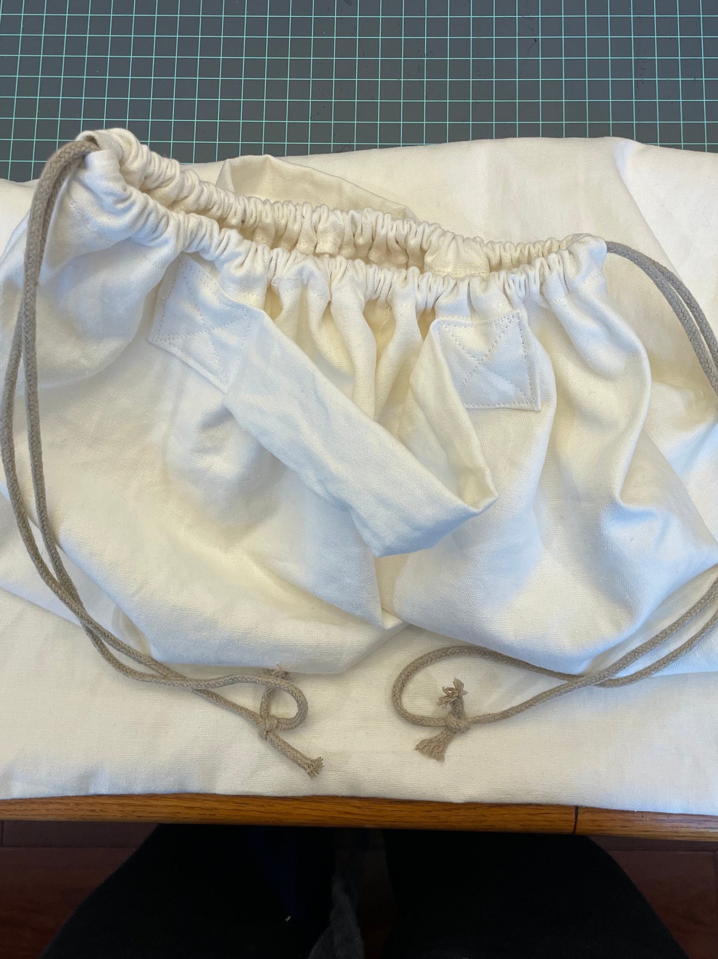 Travel Laundry Bag - Natural Hemp and Organic Cotton
