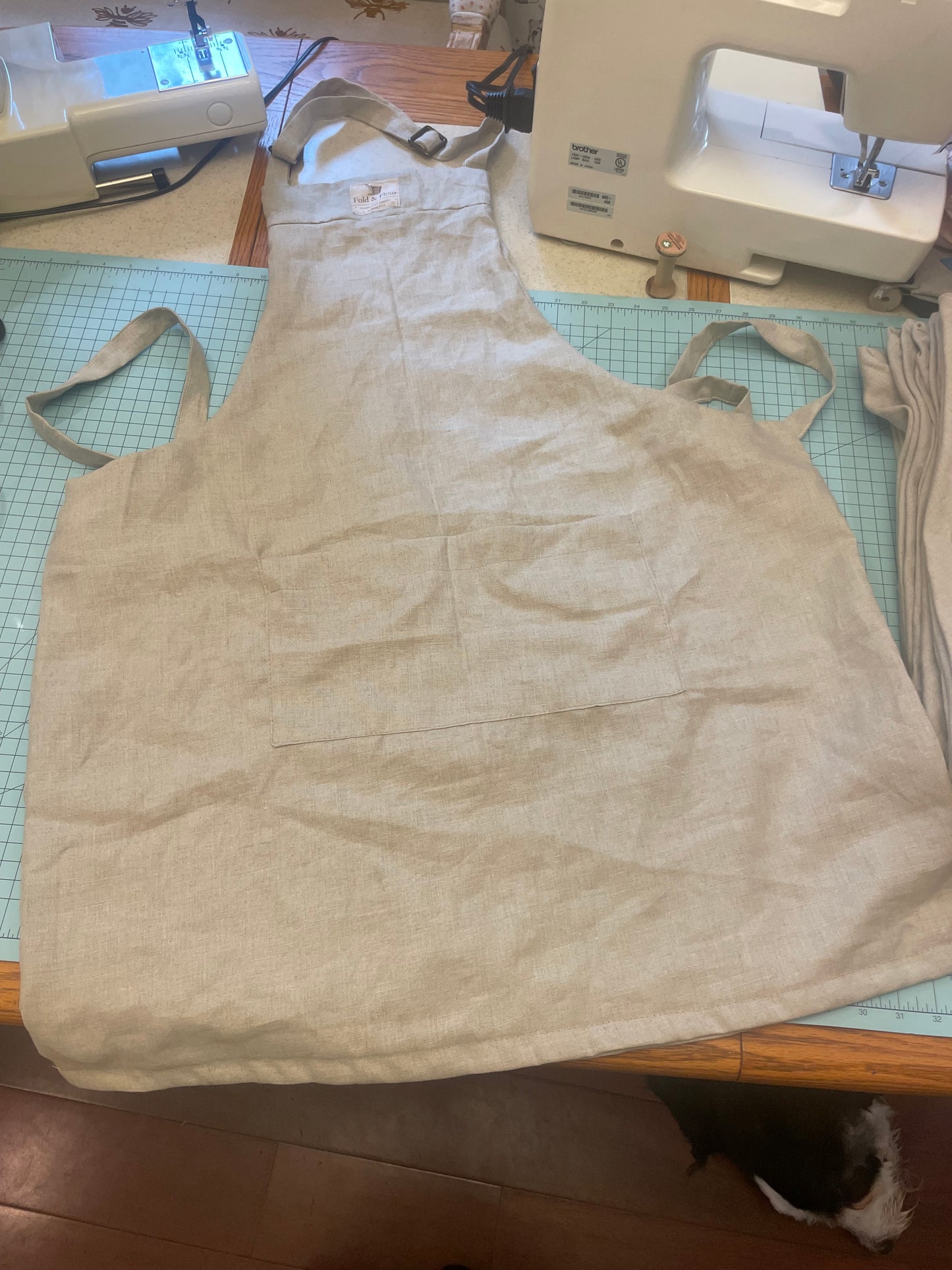 Apron - Organic Natural Linen
