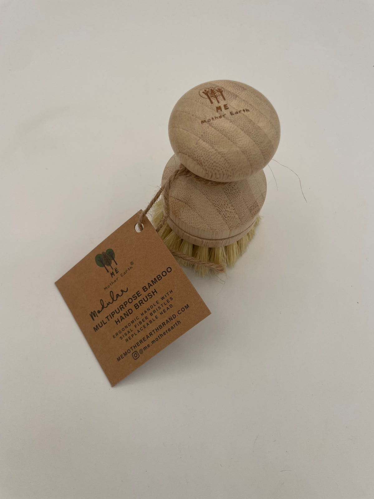 Mother Earth Bamboo Pot Brush