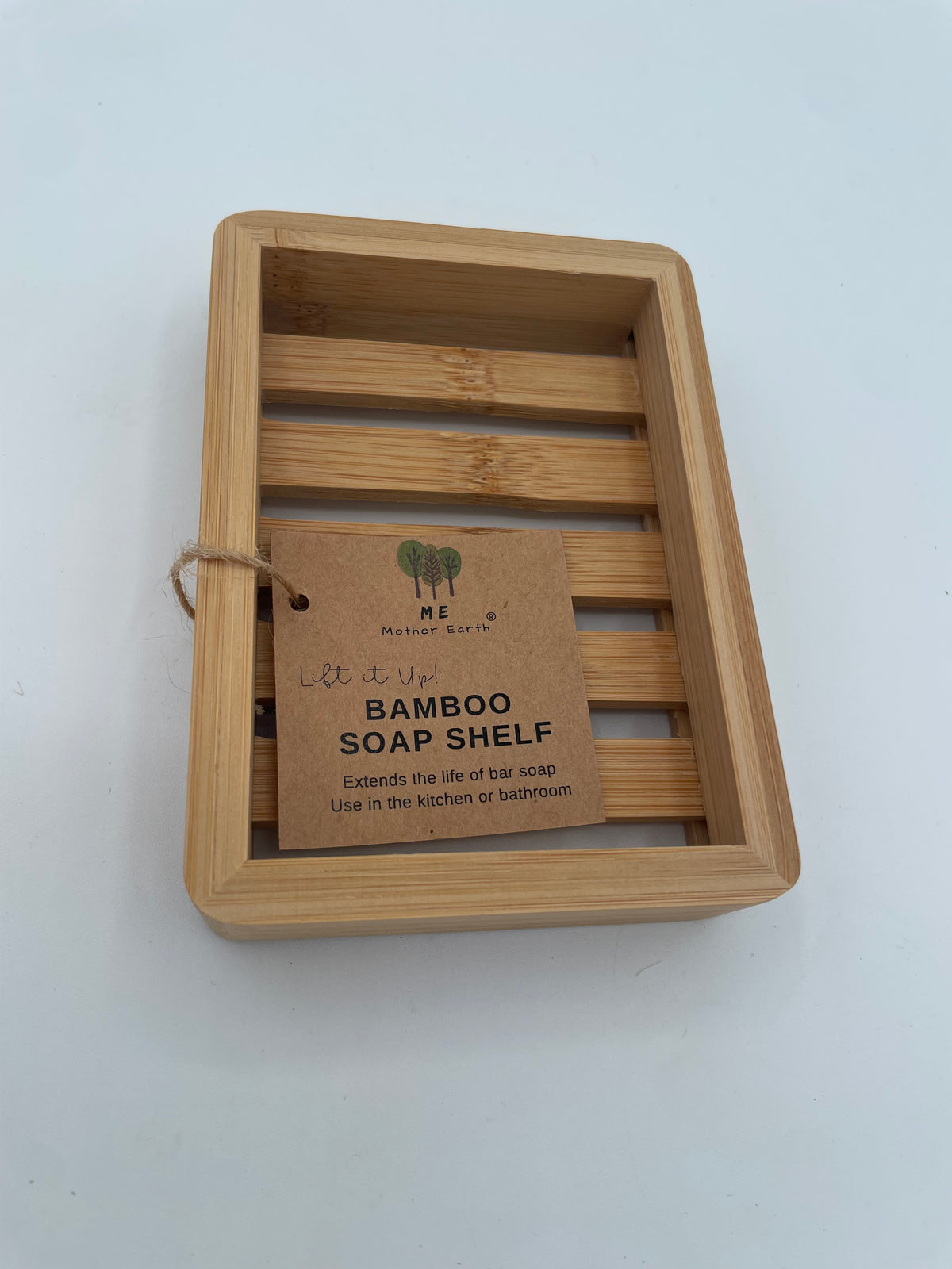 Mother Earth Bamboo Soap Shelf