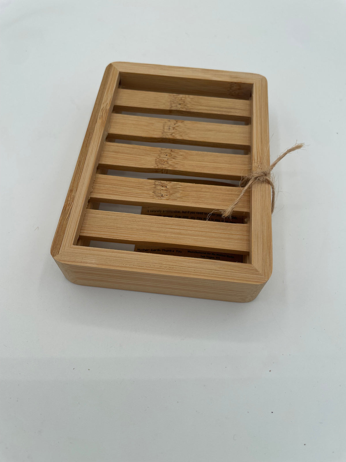 Mother Earth Bamboo Soap Shelf