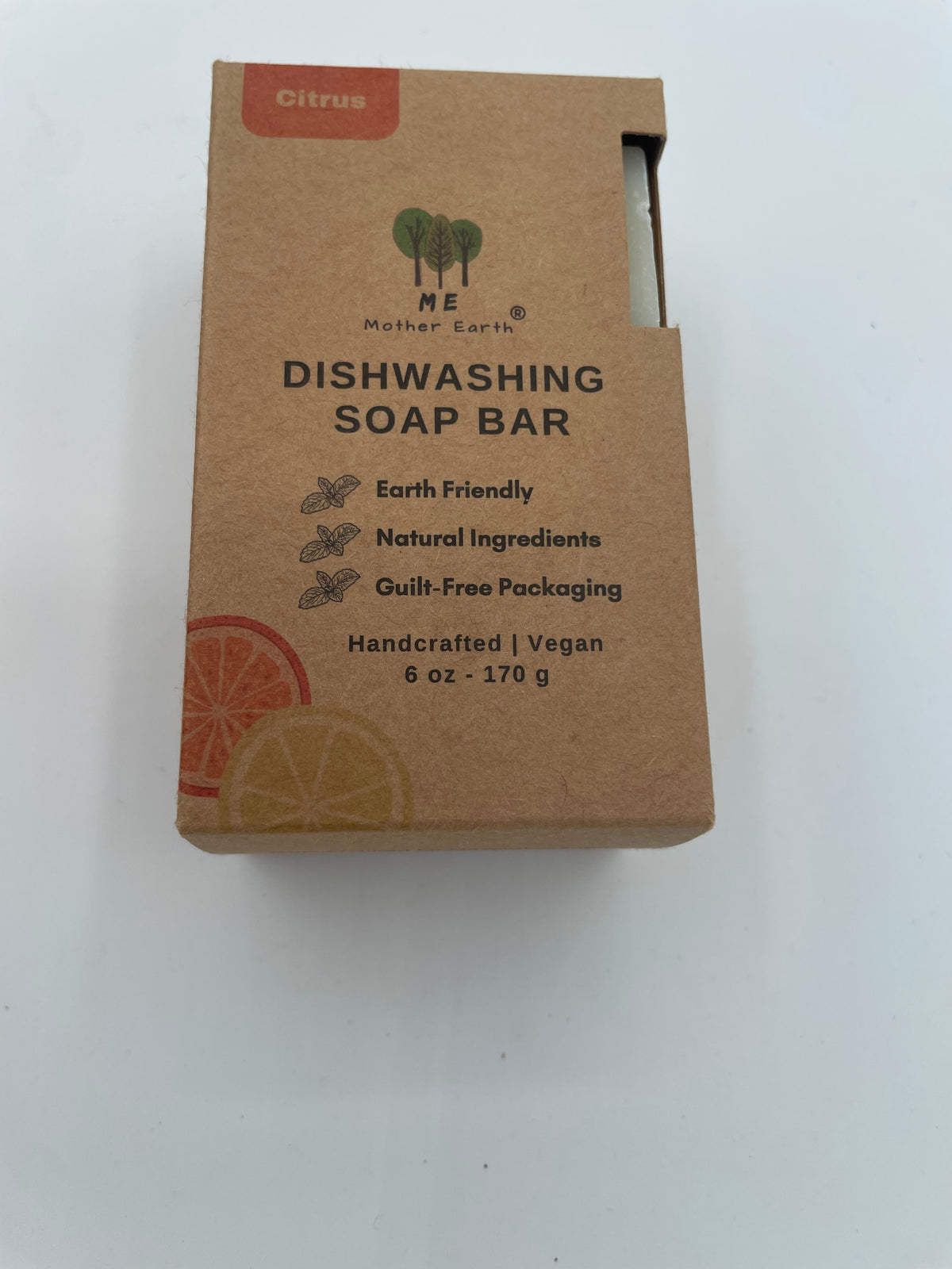 Mother Earth Dishwashing Soap Bar