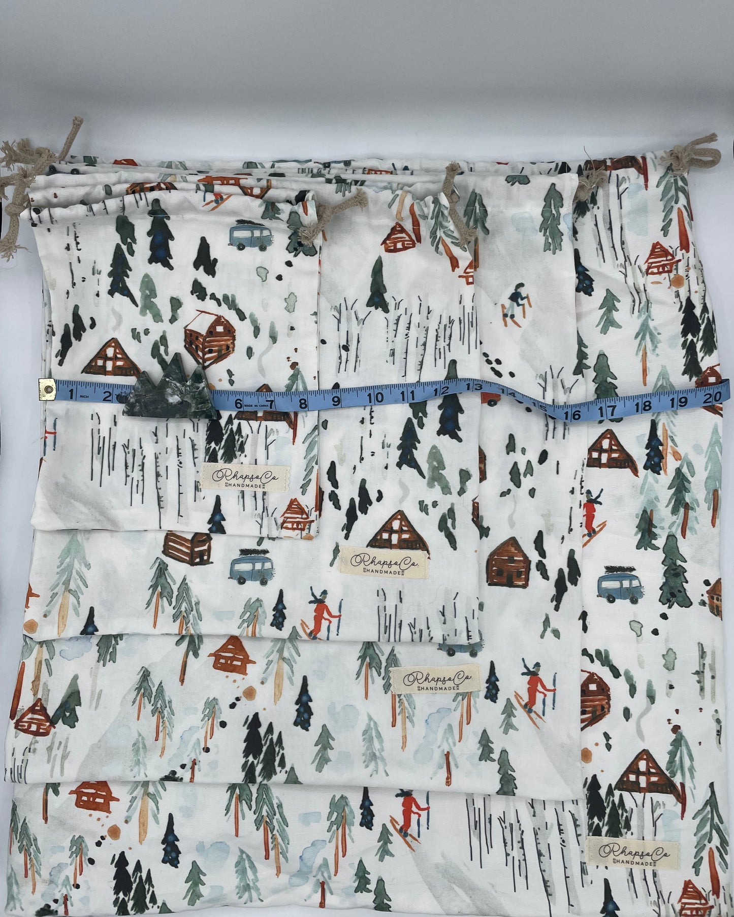 Gift and Home Décor Storage Bag - Cotton Linen Canvas