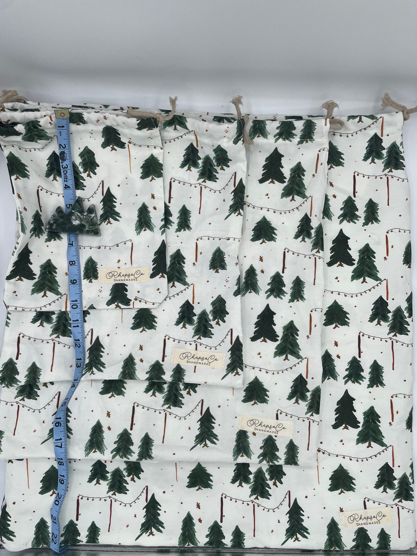 Gift and Home Décor Storage Bag - Cotton Linen Canvas
