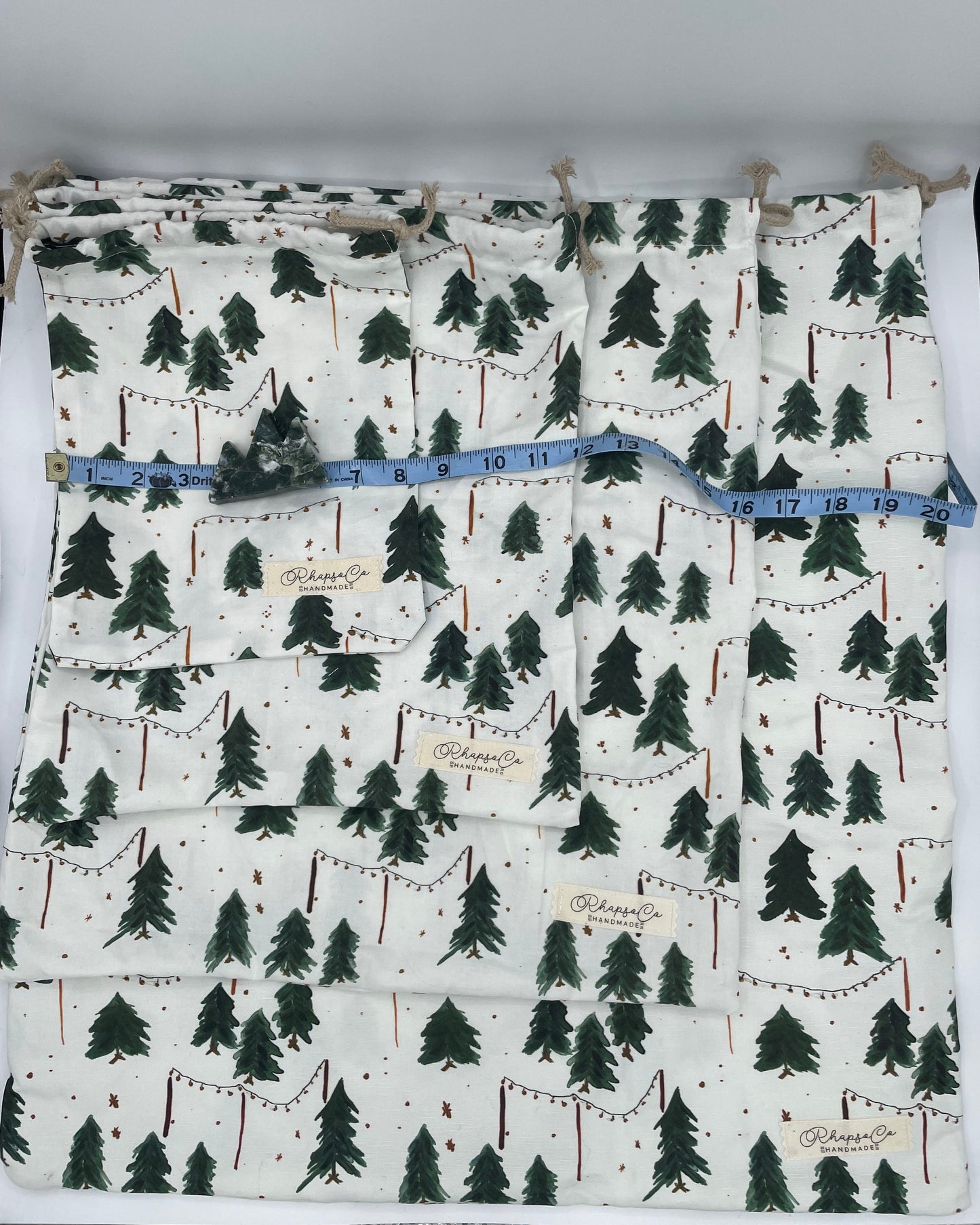 Gift and Home Décor Storage Bag - Cotton Linen Canvas