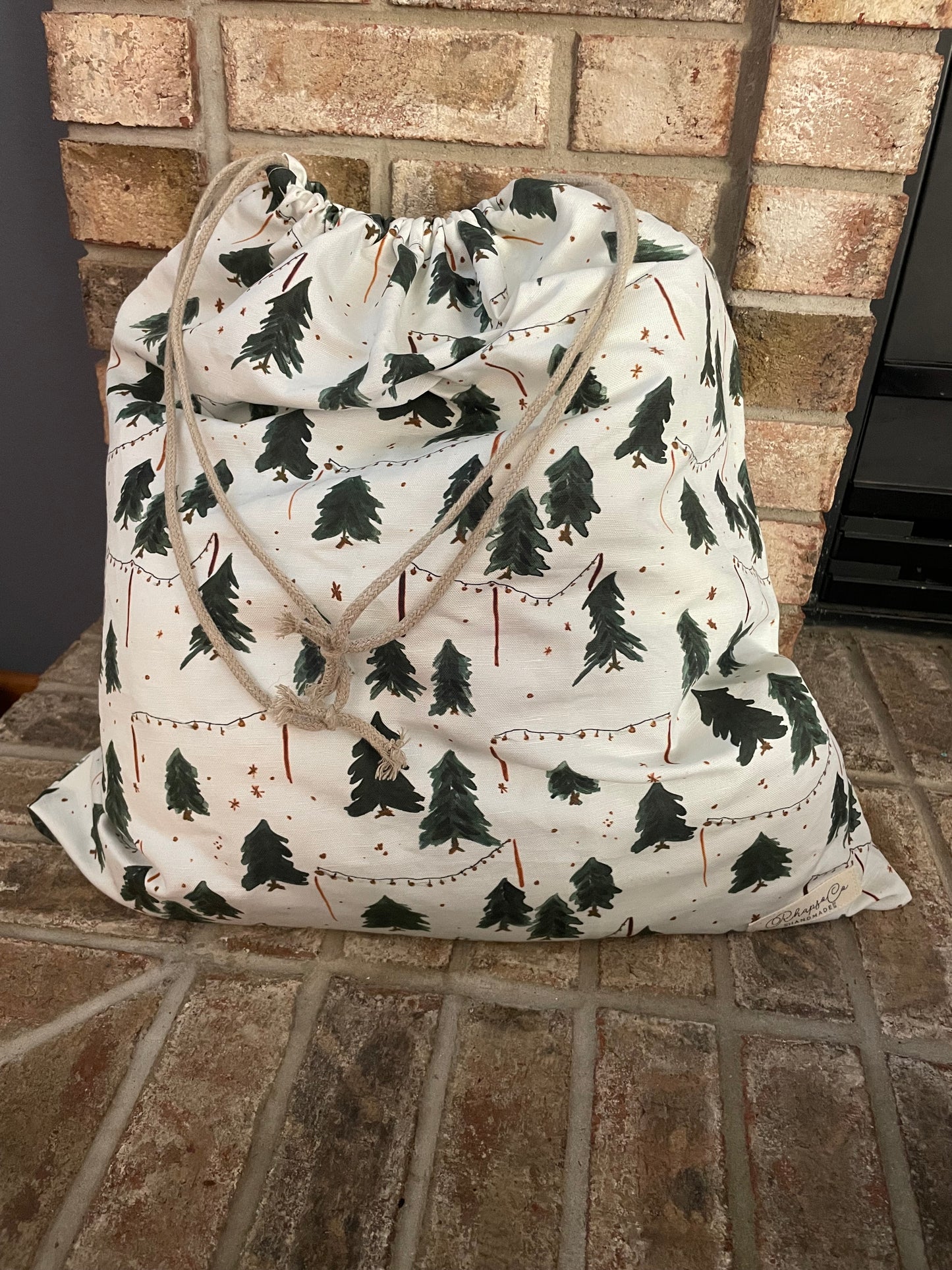 Gift and Home Décor Storage Bag - Cotton Linen Canvas