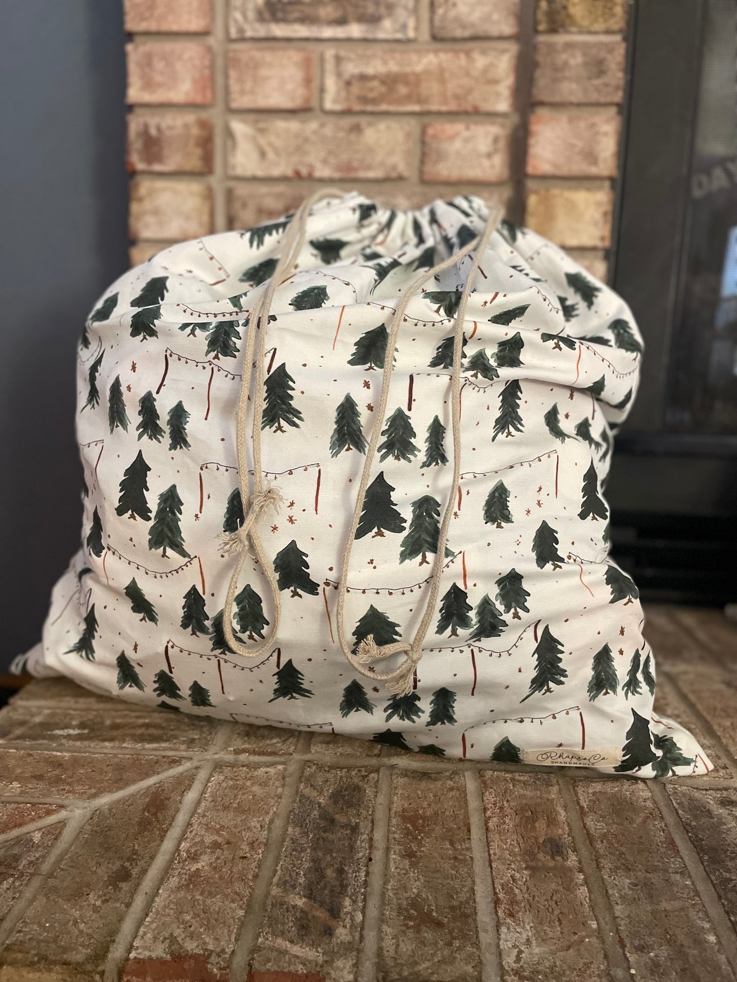 Gift and Home Décor Storage Bag - Cotton Linen Canvas