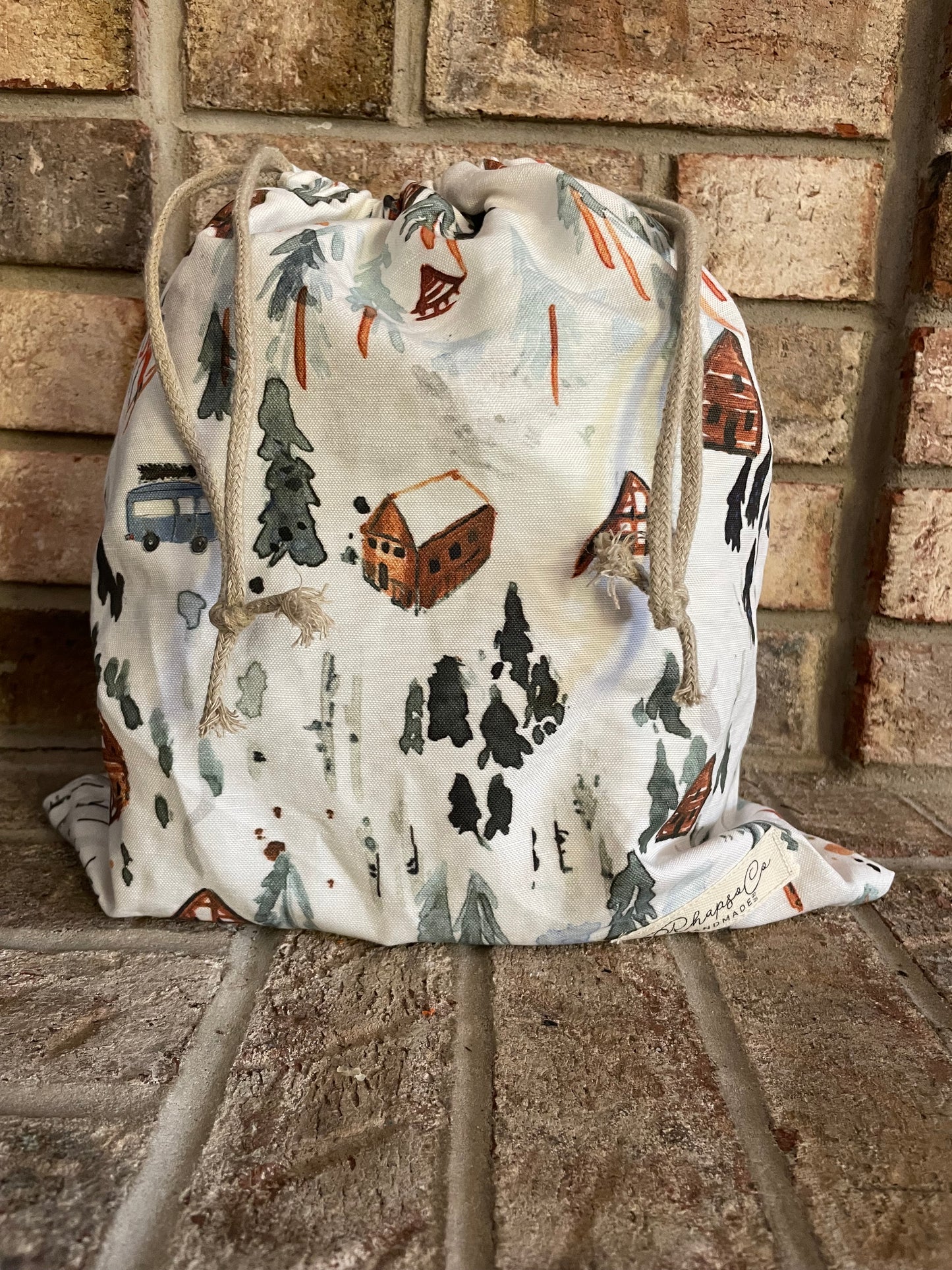Gift and Home Décor Storage Bag - Cotton Linen Canvas