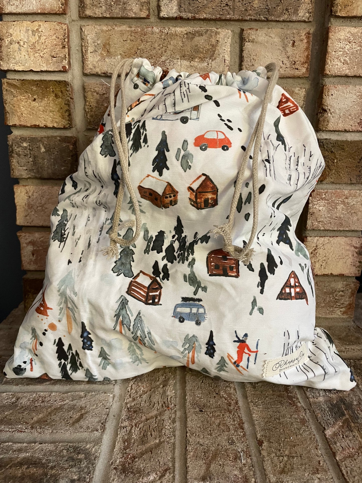 Gift and Home Décor Storage Bag - Cotton Linen Canvas
