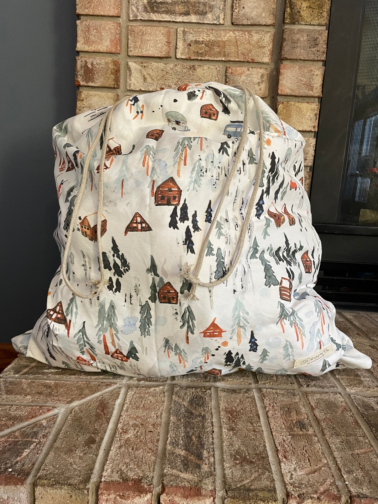 Gift and Home Décor Storage Bag - Cotton Linen Canvas