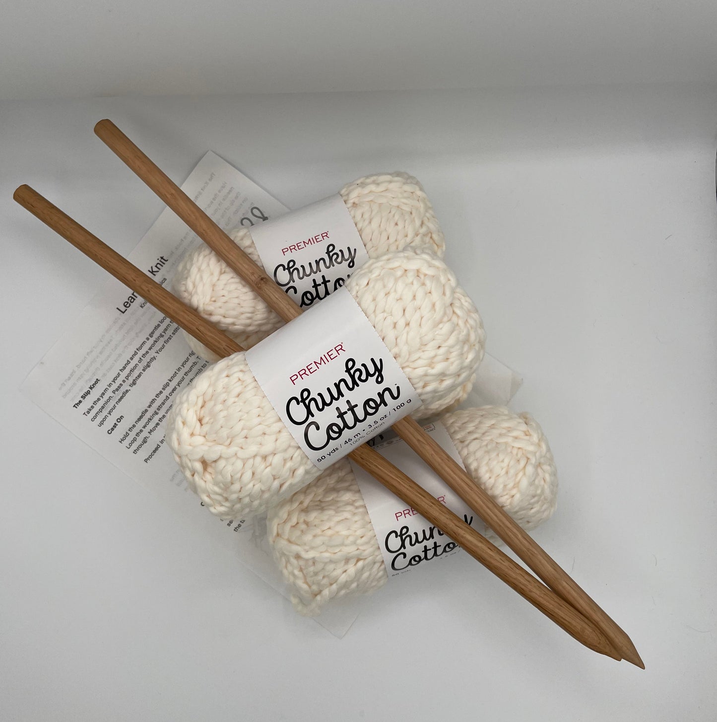 How to Knit Kit - Cotton & Oak