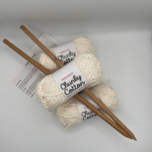How to Knit Kit - Cotton & Oak