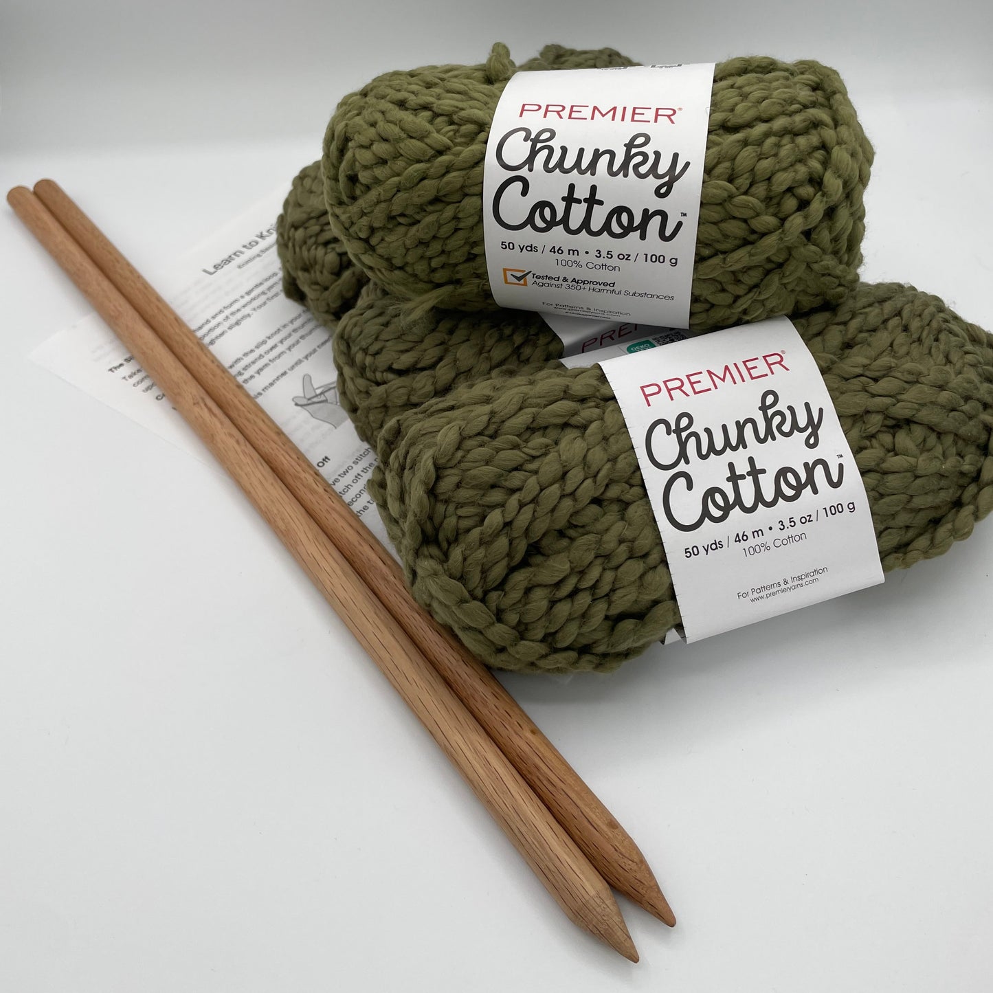 How to Knit Kit - Cotton & Oak