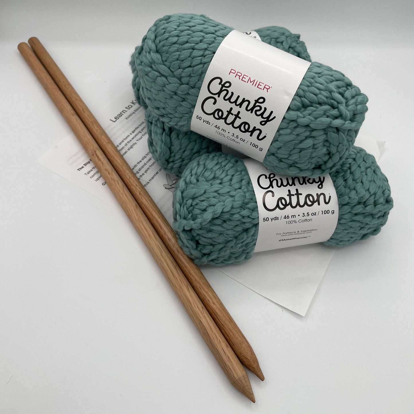How to Knit Kit - Cotton & Oak