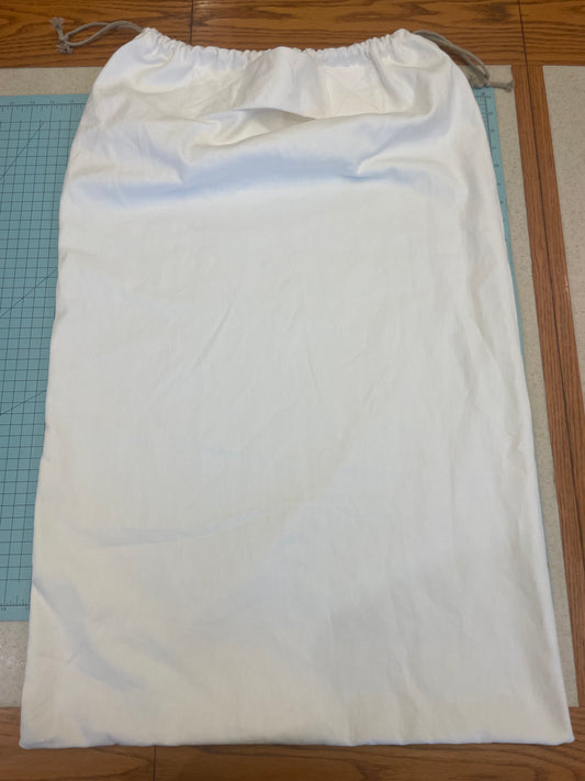 Travel Laundry Bag - Natural Hemp and Organic Cotton