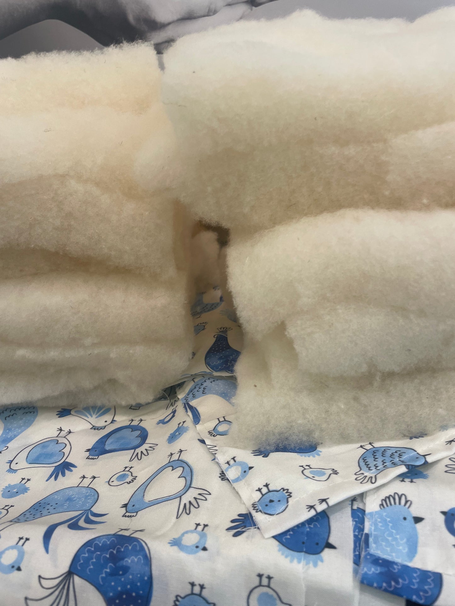 Double Oven Mitt - Cotton and Wool
