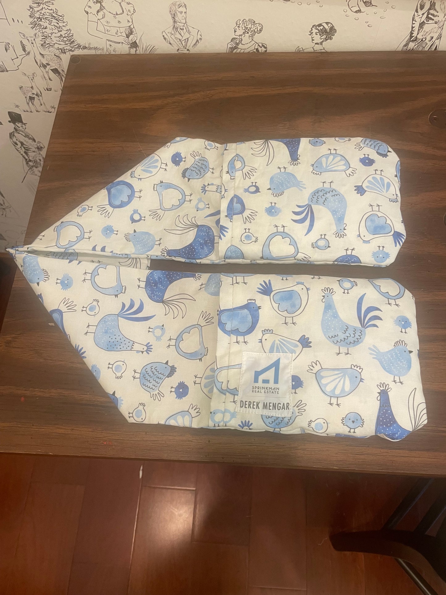 Double Oven Mitt - Cotton and Wool - Personalized Logo