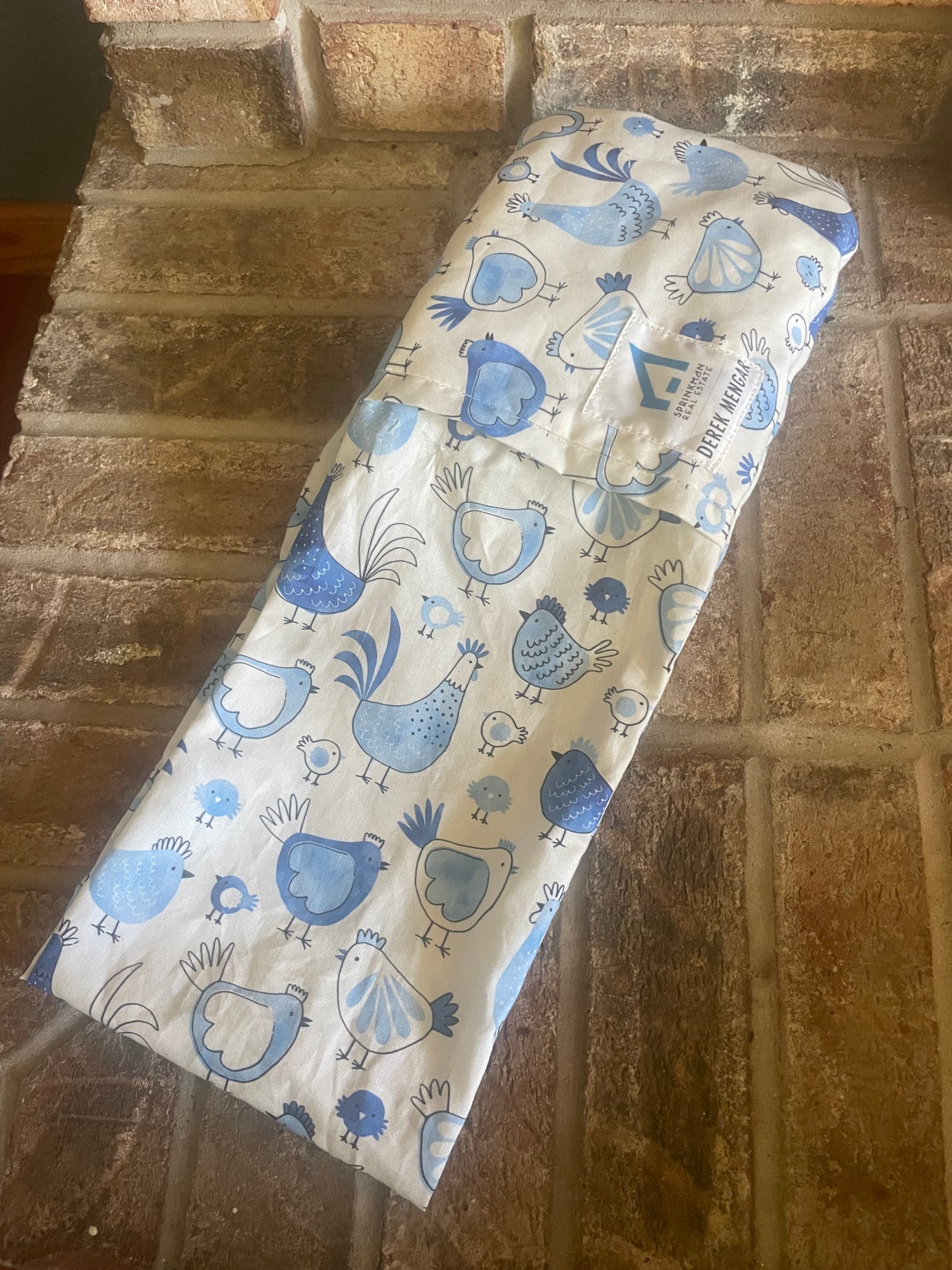 Double Oven Mitt - Cotton and Wool - Personalized Logo