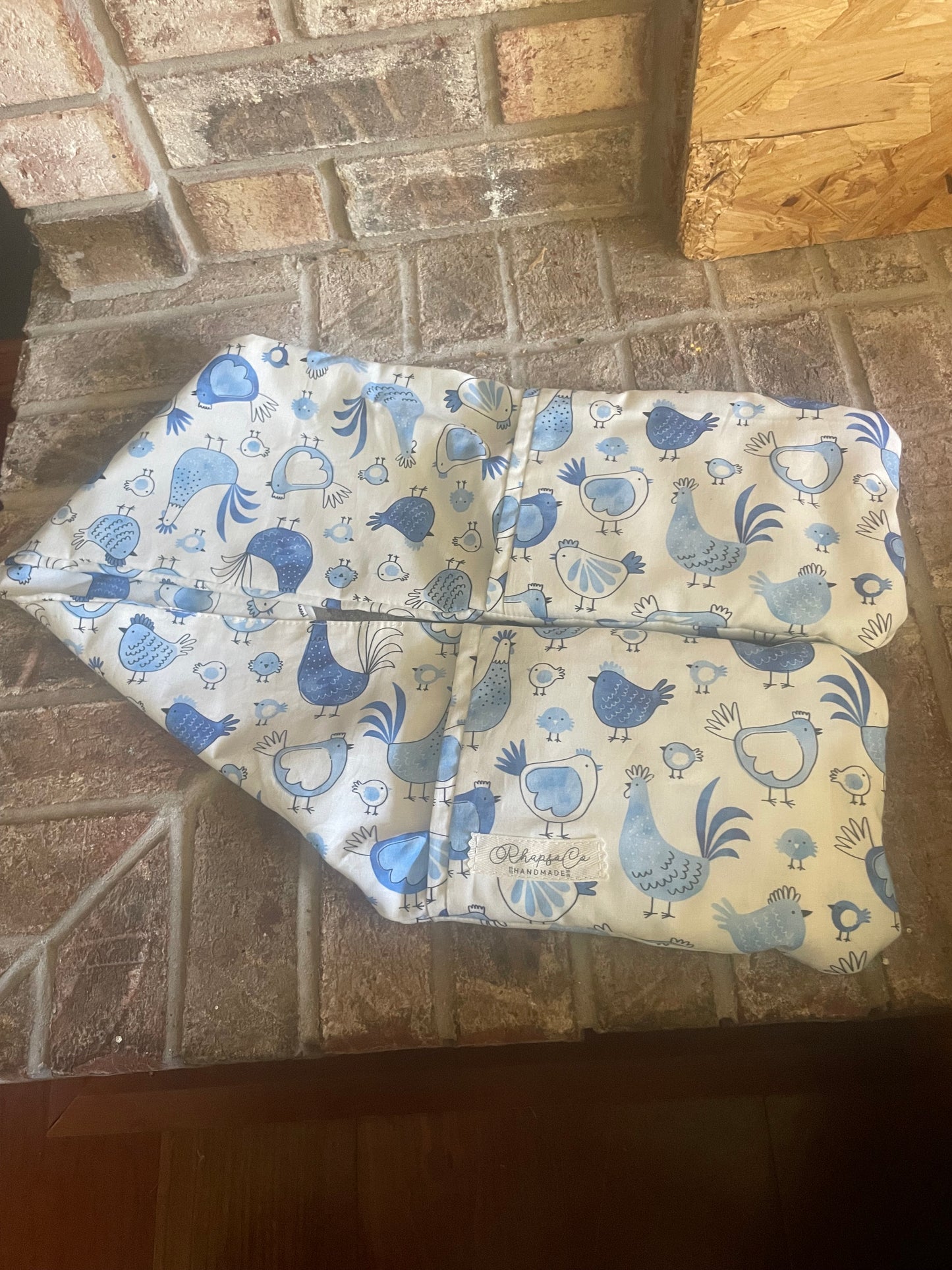 Double Oven Mitt - Cotton and Wool